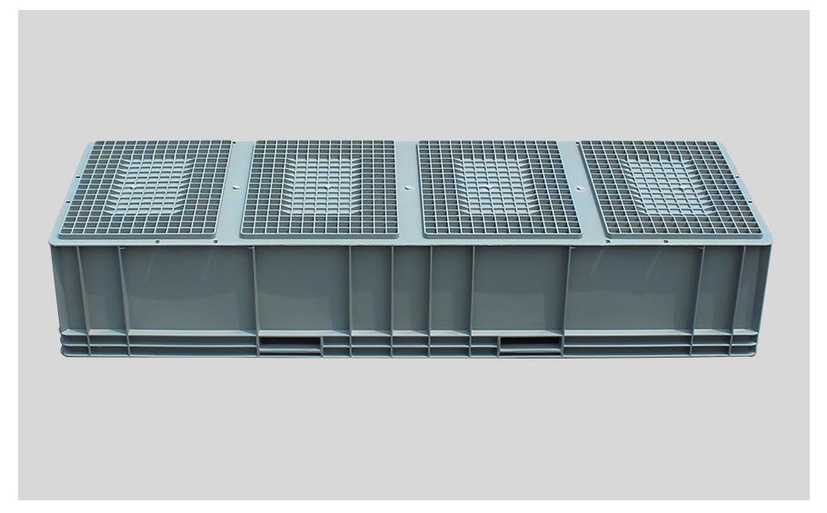 轩盛塑业EU41222塑料物流箱