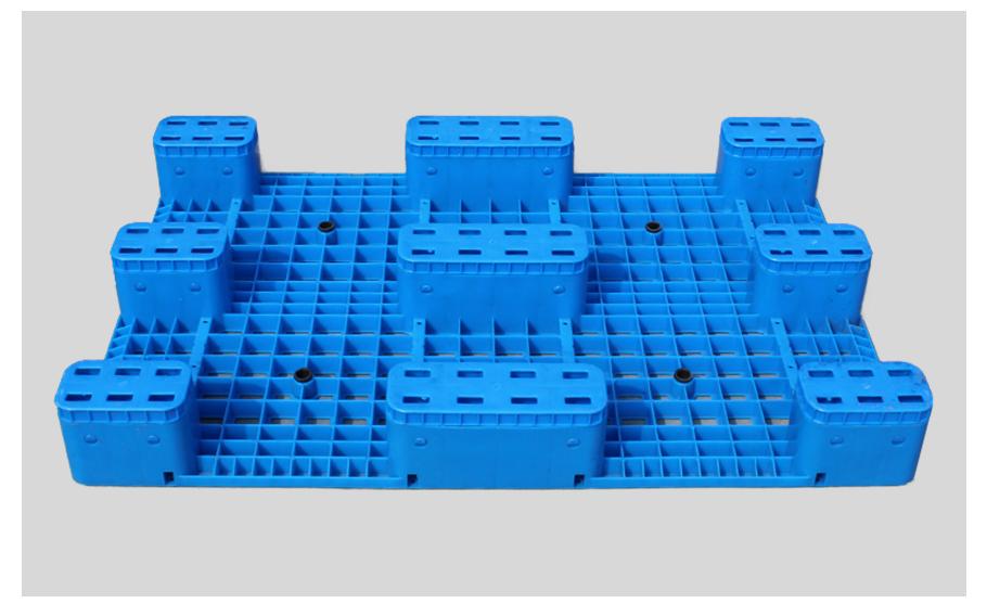 轩盛塑业1208网格大九脚塑料托盘