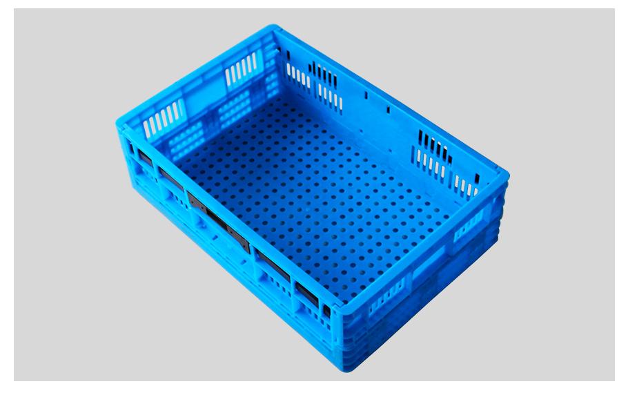 轩盛塑业600-180塑料折叠周转筐