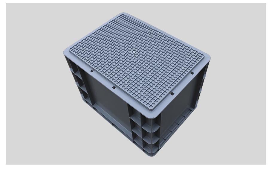 轩盛塑业EU4328塑料物流箱